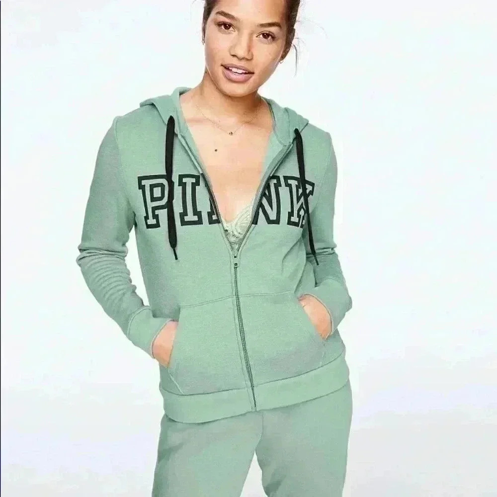 Pink hoodie